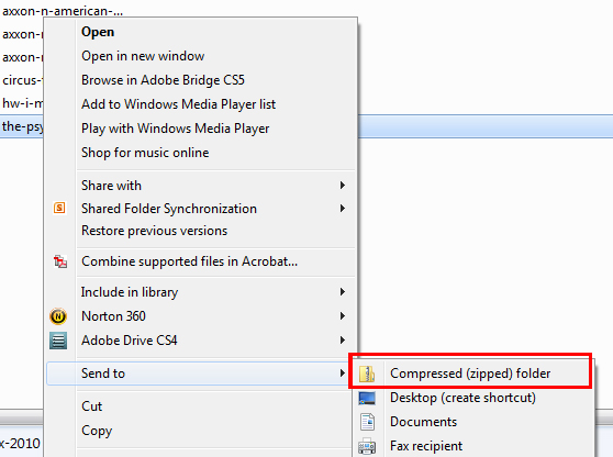 Create zip 1